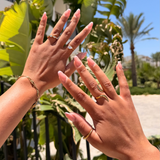 Sia - Pearl Gold Diamond Ring