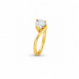 Pearl Gold Diamond Ring1